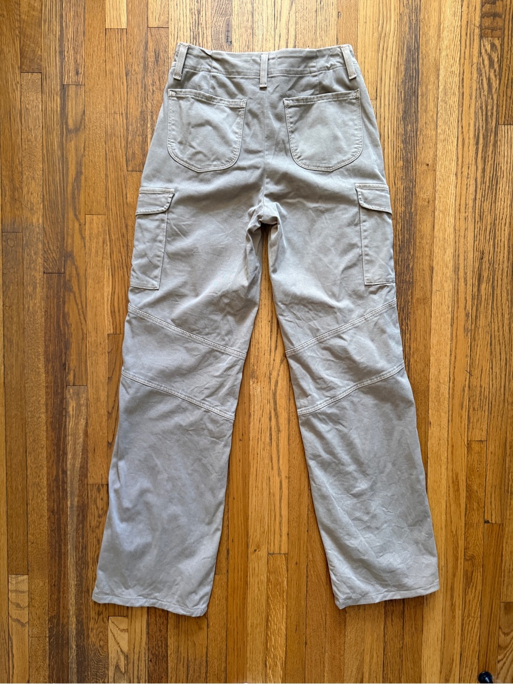 L'AGENCE Brooklyn High-Rise Utility Wide-Leg Cargo Pants - Size 25 - Picture 5 of 7